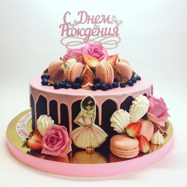 тортики на день рождения девочке