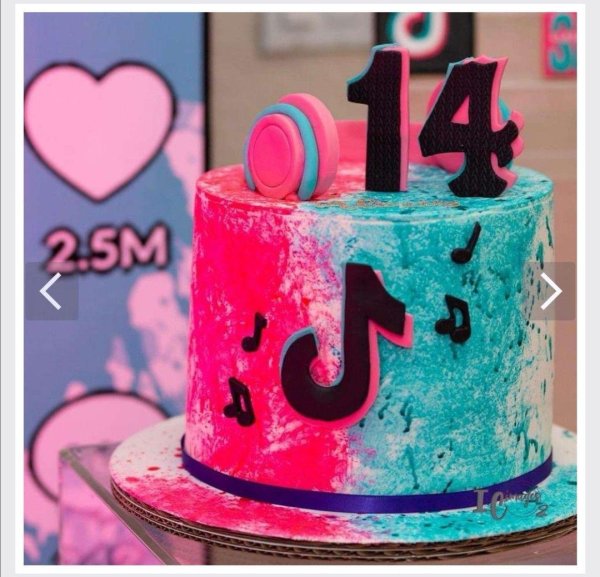 тик ток торт