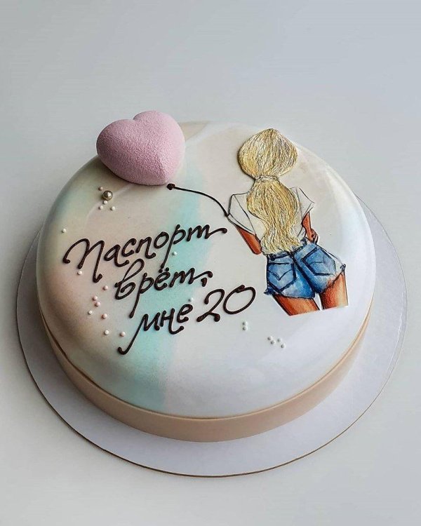 тортики с надписями