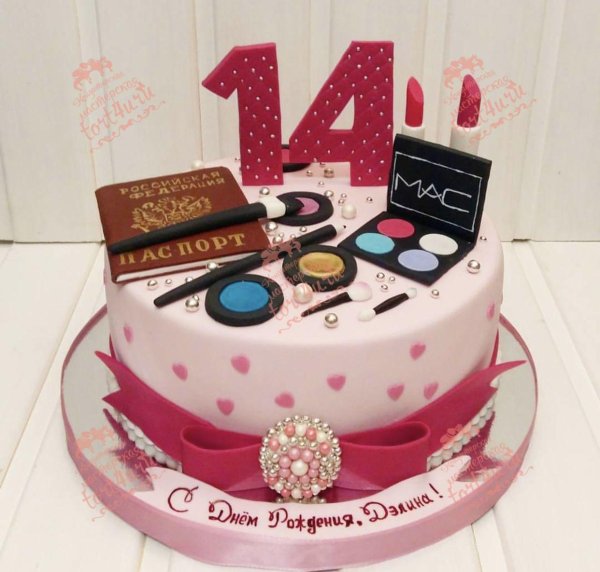 торт для девочки подростка