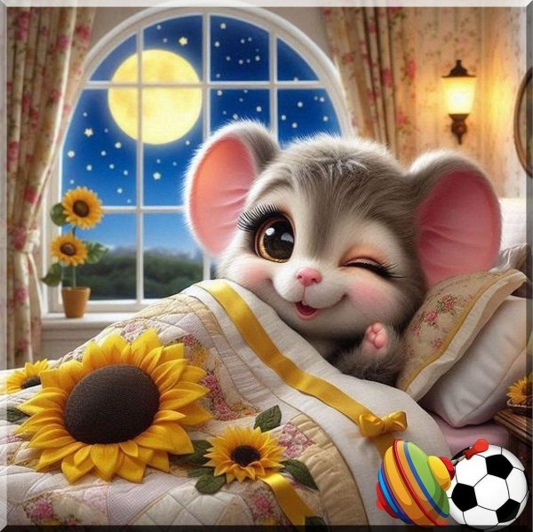 спокойной ночи мышь