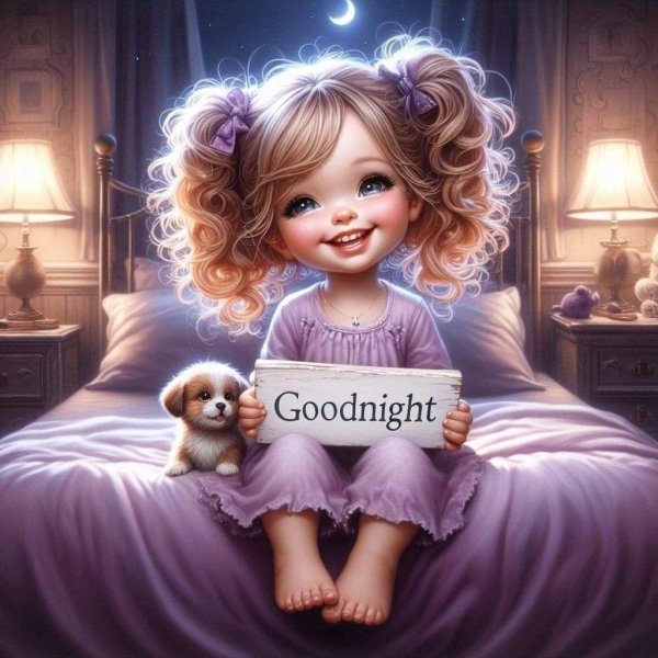 девочки спокойной ночи