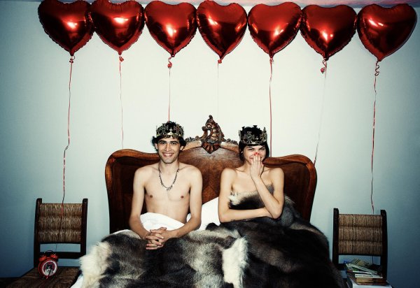 сердца фольгированные