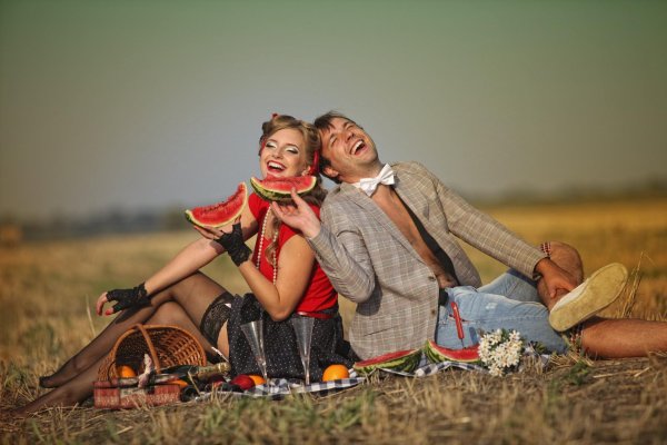 романтическая фотосессия