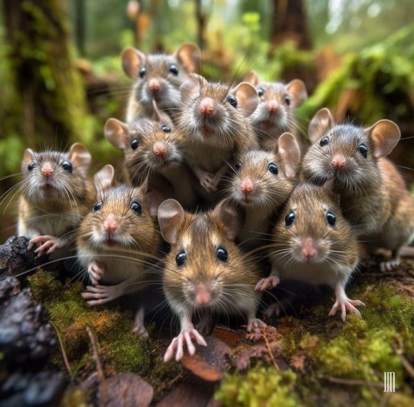 мыши полевые