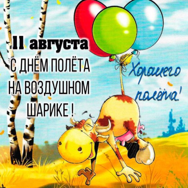 день полёта на воздушном шарике