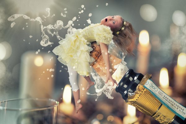 шампанское бутылка