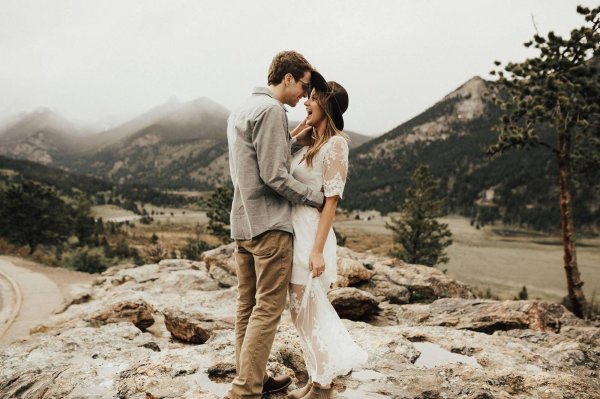 пара в горах