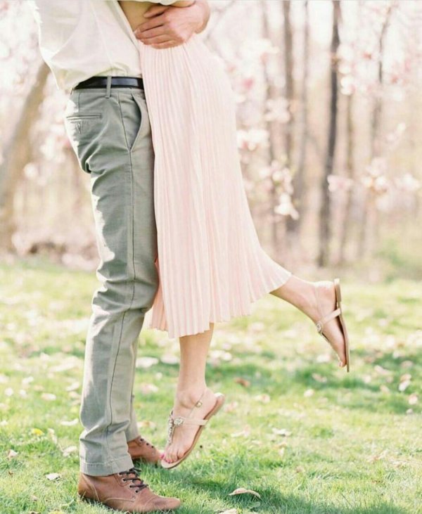 влюбленные весной