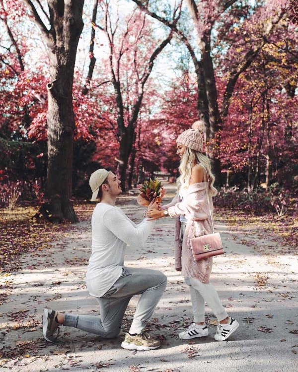 влюбленные весной