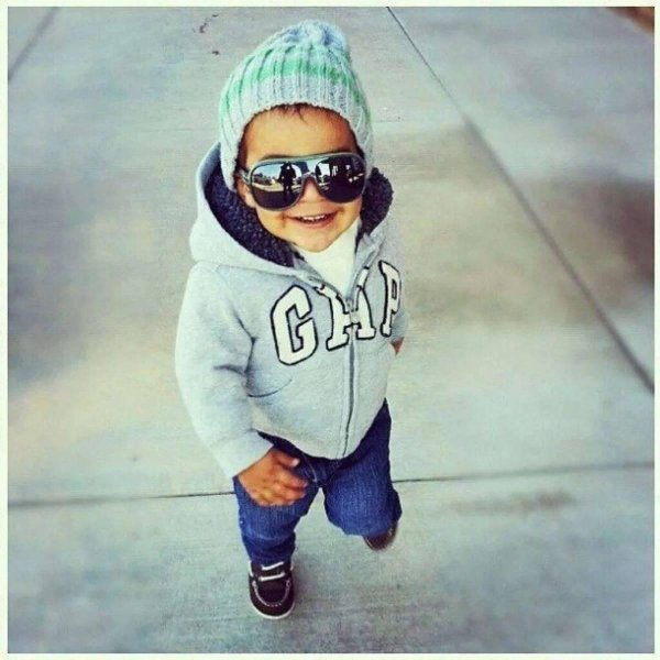 стильные малыши