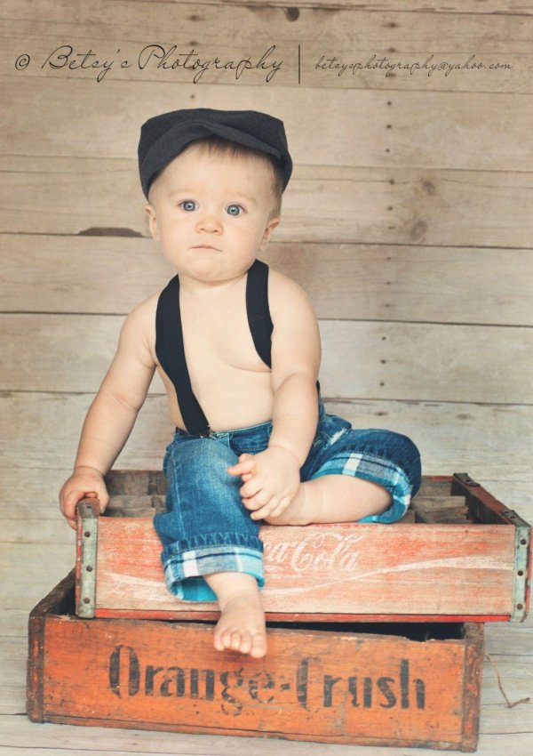 фотосессия на годик мальчику