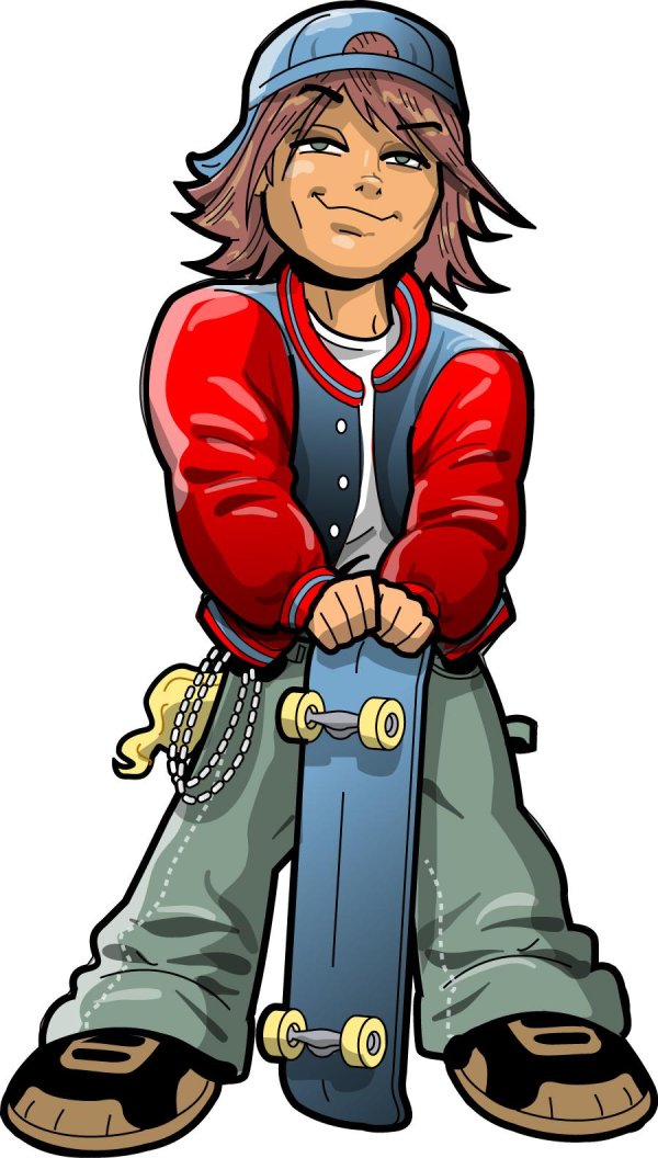 подростки рисунки