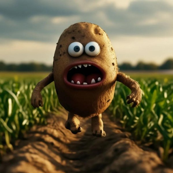 картошка для детей