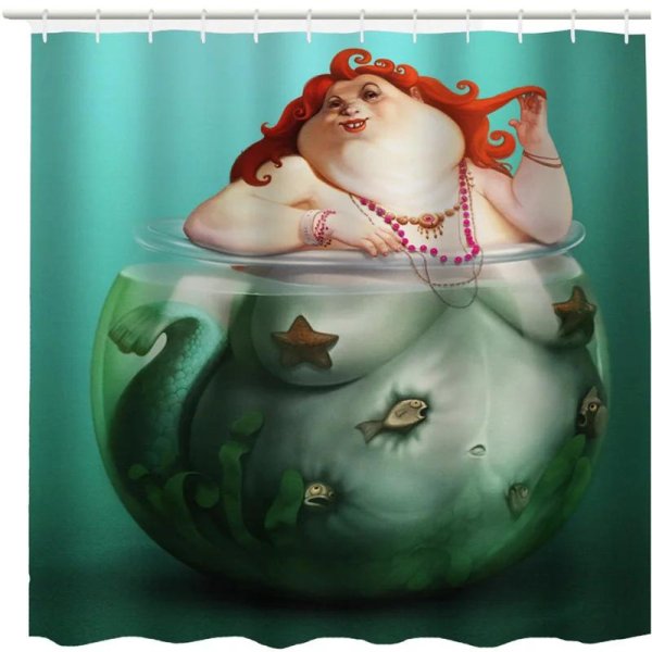 жирная русалка