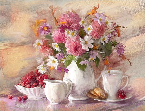 цветочный натюрморт