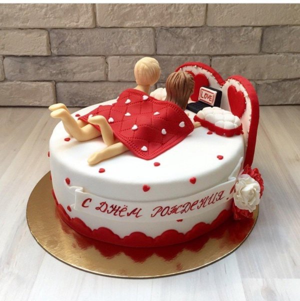 торт на годовщину свадьбы 1 год