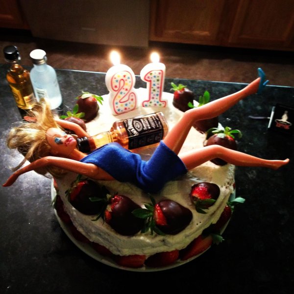 торт прикольный