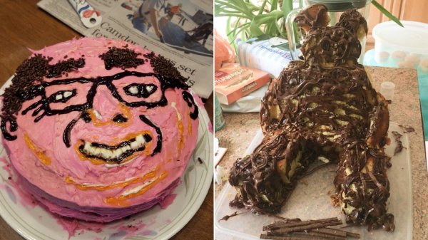 некрасивый тортик