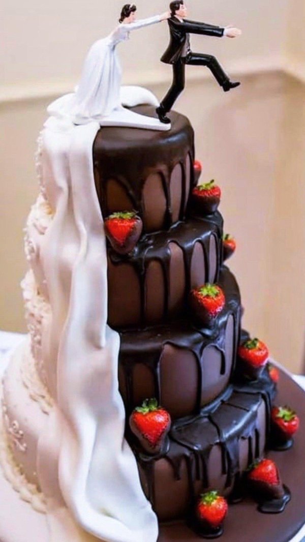 свадебное торт