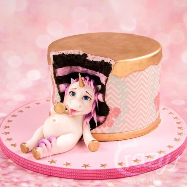 торт единорожка