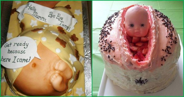 тортик на рождение ребенка