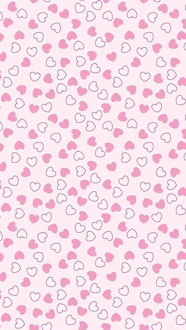 красивый фон сердечки