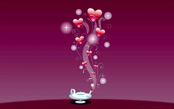 заставки на телефон сердечки