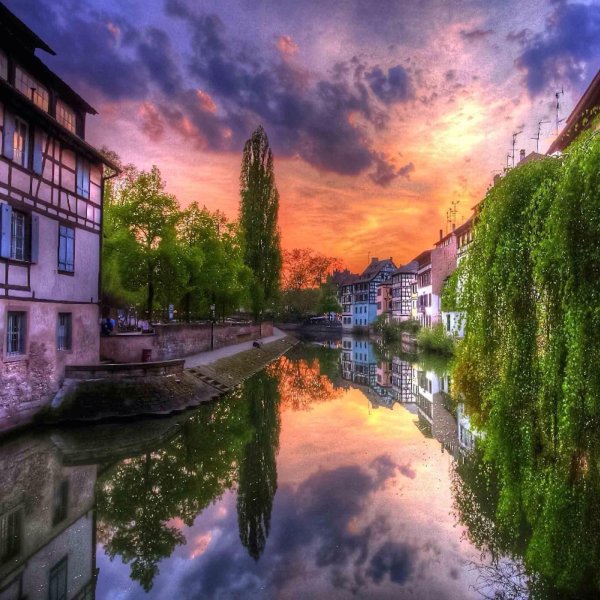 красивые пейзажи городов