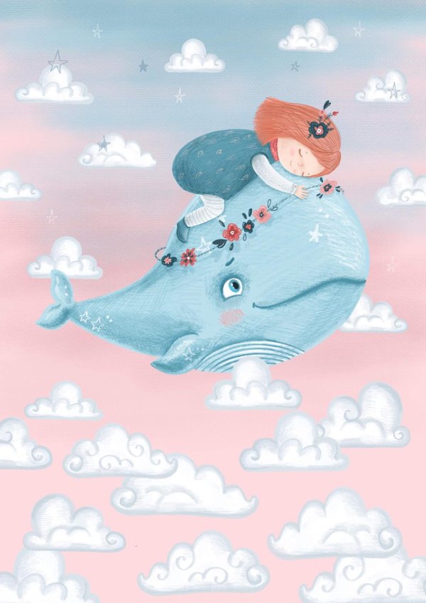 кит иллюстрация