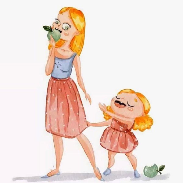 мультяшная мама