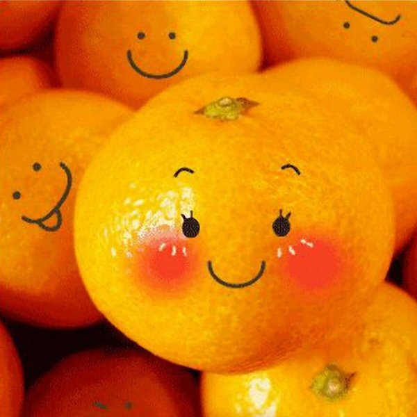 апельсин смешной