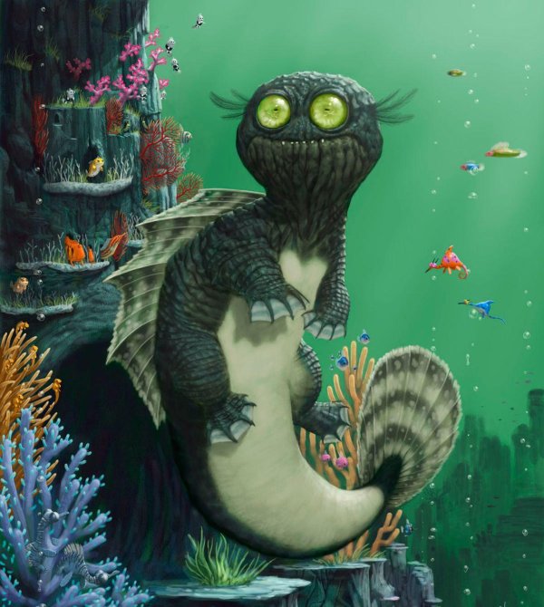 морской монстр удильщик