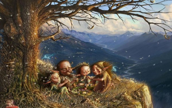 гномы и эльфы