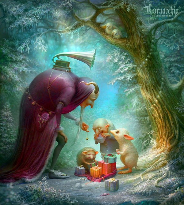 художница ольга корначчиа