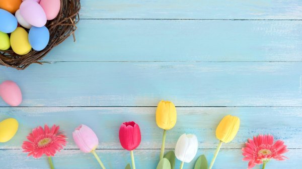 фотофон пасхальный