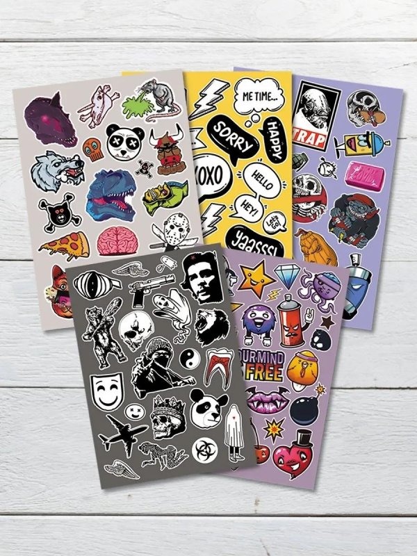 набор наклеек