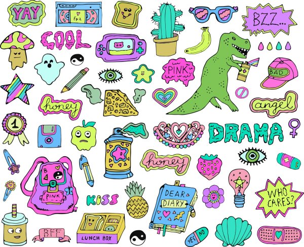 наклейки для подростка