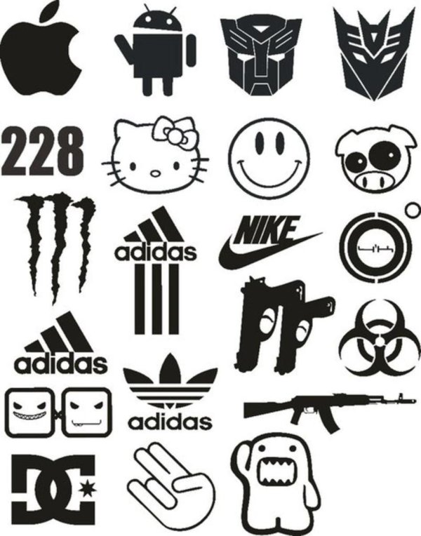 наклейки крутые