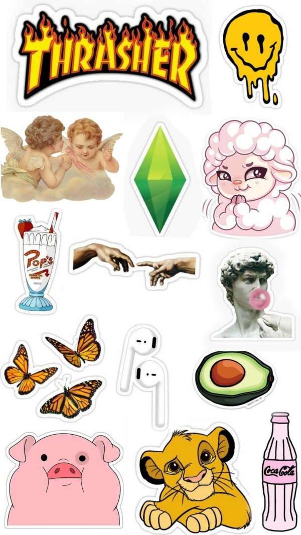 наклейка стикер