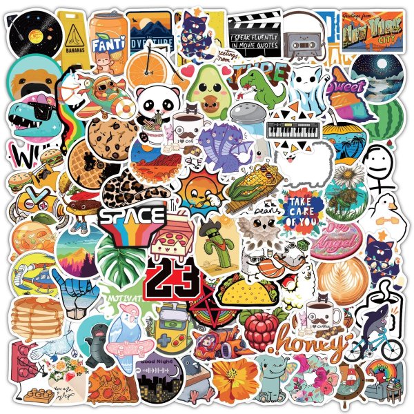 набор наклеек стикеров