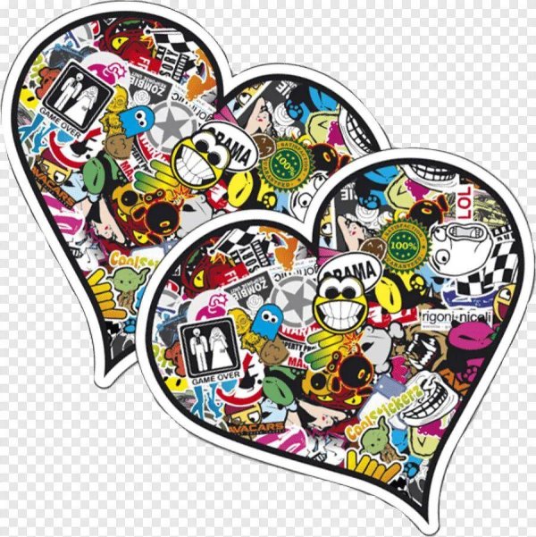 крутой стикер