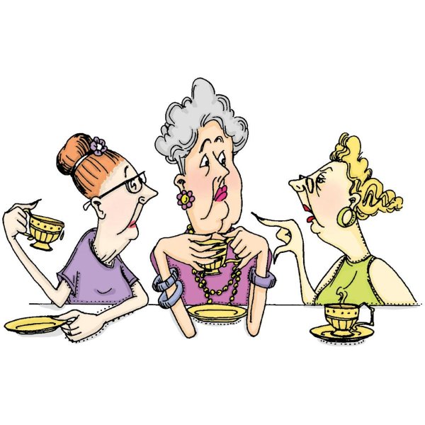 бабушка мультяшная