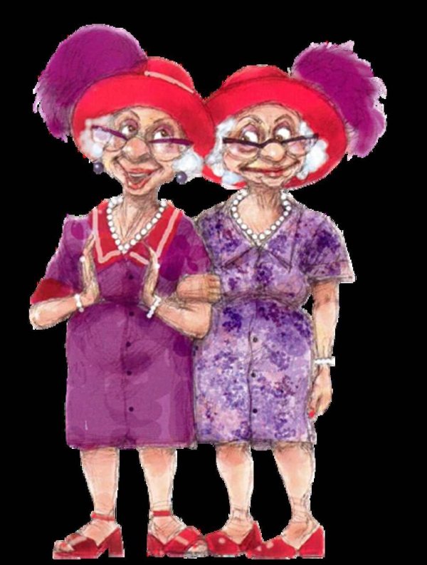 веселые бабушки