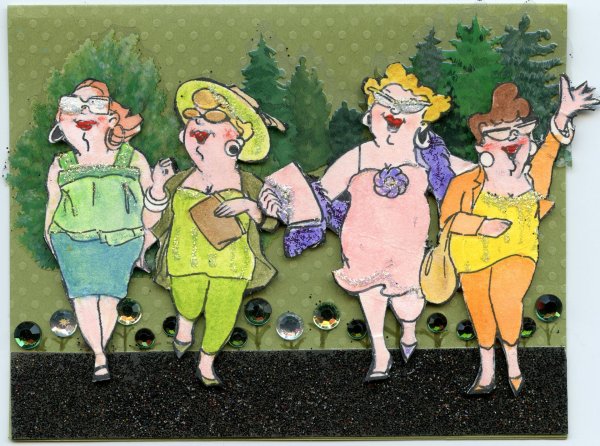 подруги в старости