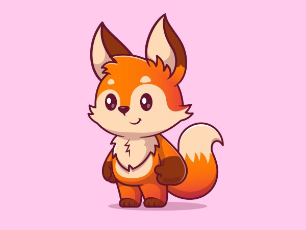 мультяшные лисы