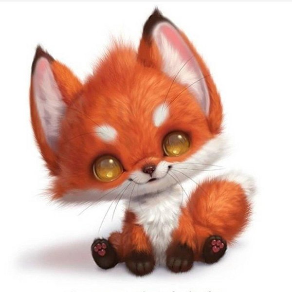 лисенок милый