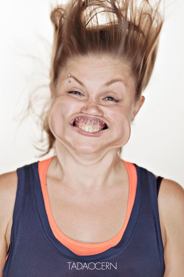 кривляние лицом