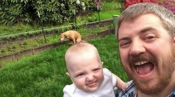 папа с детьми