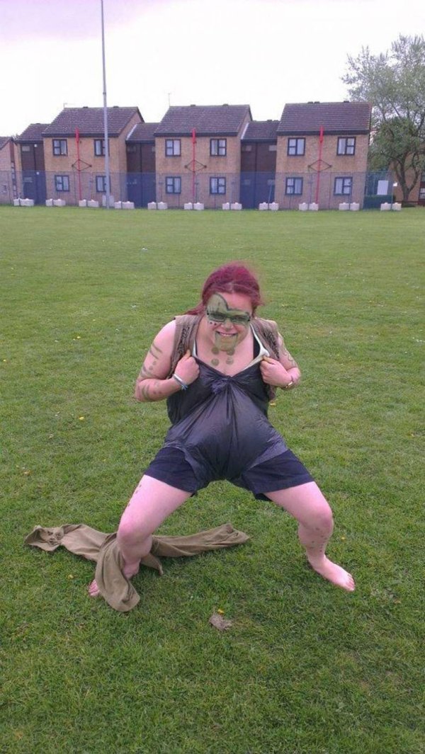 уебищная девушка